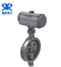 硬密封對夾氣動<a href='http://m.whyhs.com/Product/diefa/' target='_blank'>蝶閥</a>